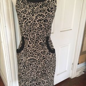 Sleeveless London Times Office Dress